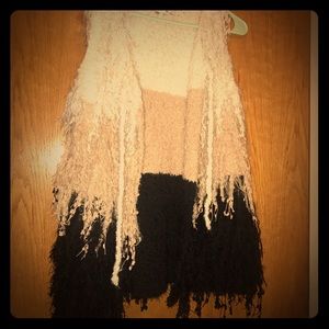 Boho fringe vest